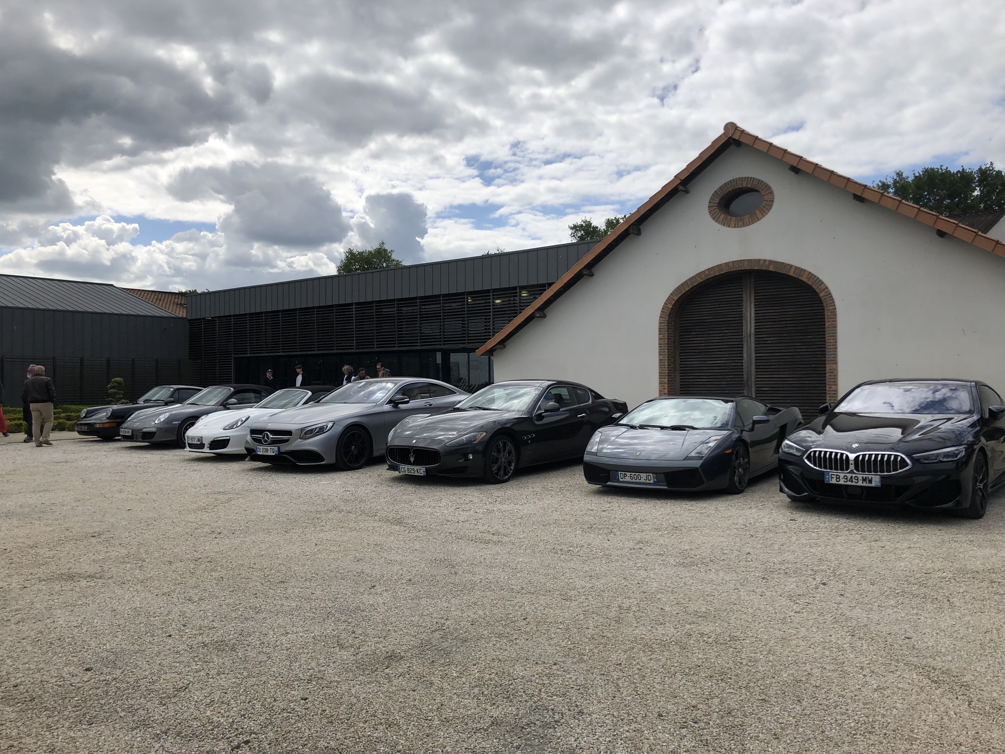 BMW Série 8 - Lamborghini Gallardo - Maserati GranTurismo - Mercedes S63 AMG - Porsche Boxster