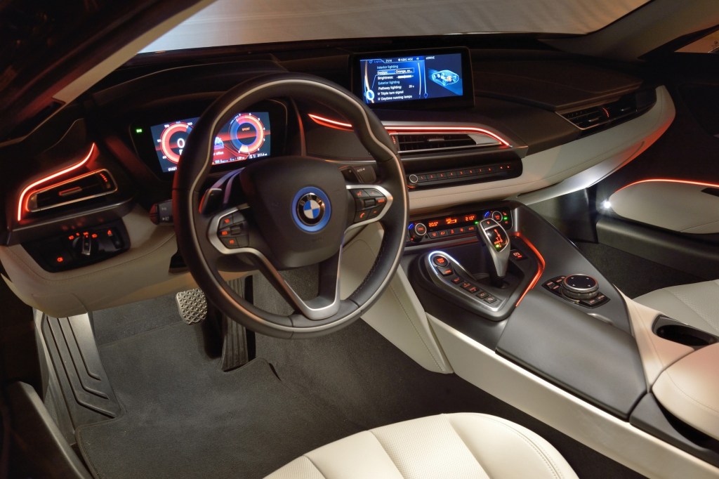 BMW i8 intérieur