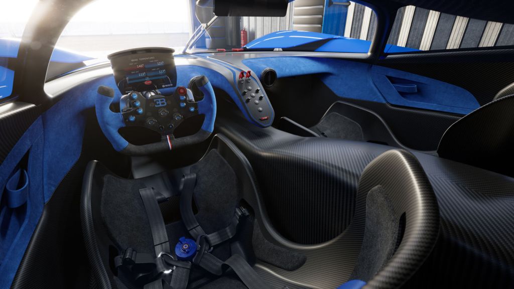 Bugatti Bolide intérieur