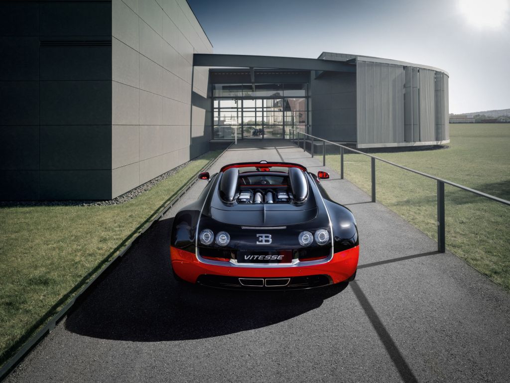 Bugatti Veyron arrière