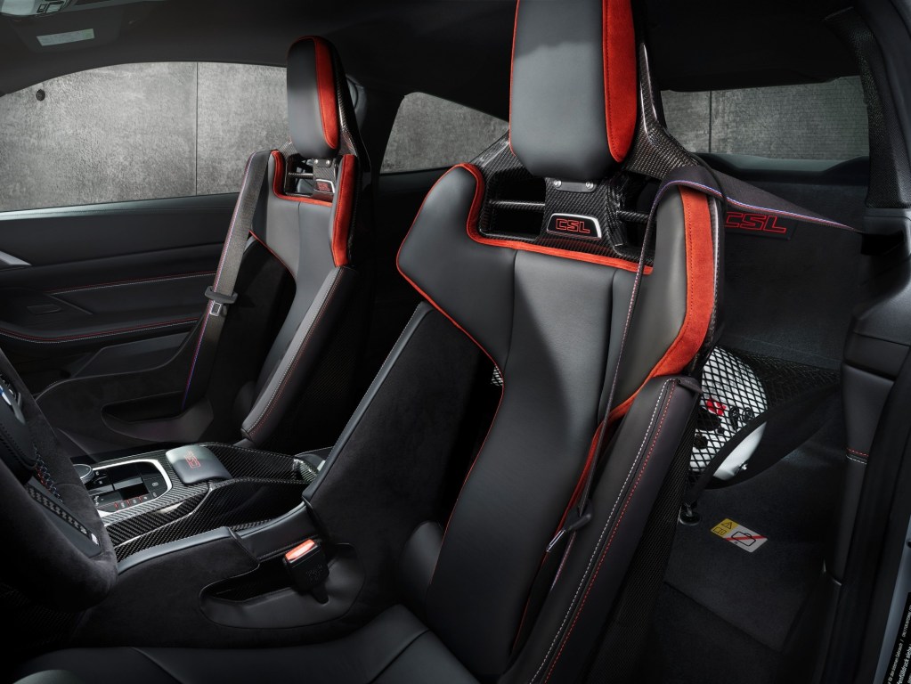BMW M4 CSL Intérieur