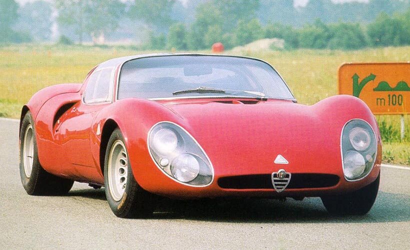 face Alfa Roméo Tipo 33 Stradale