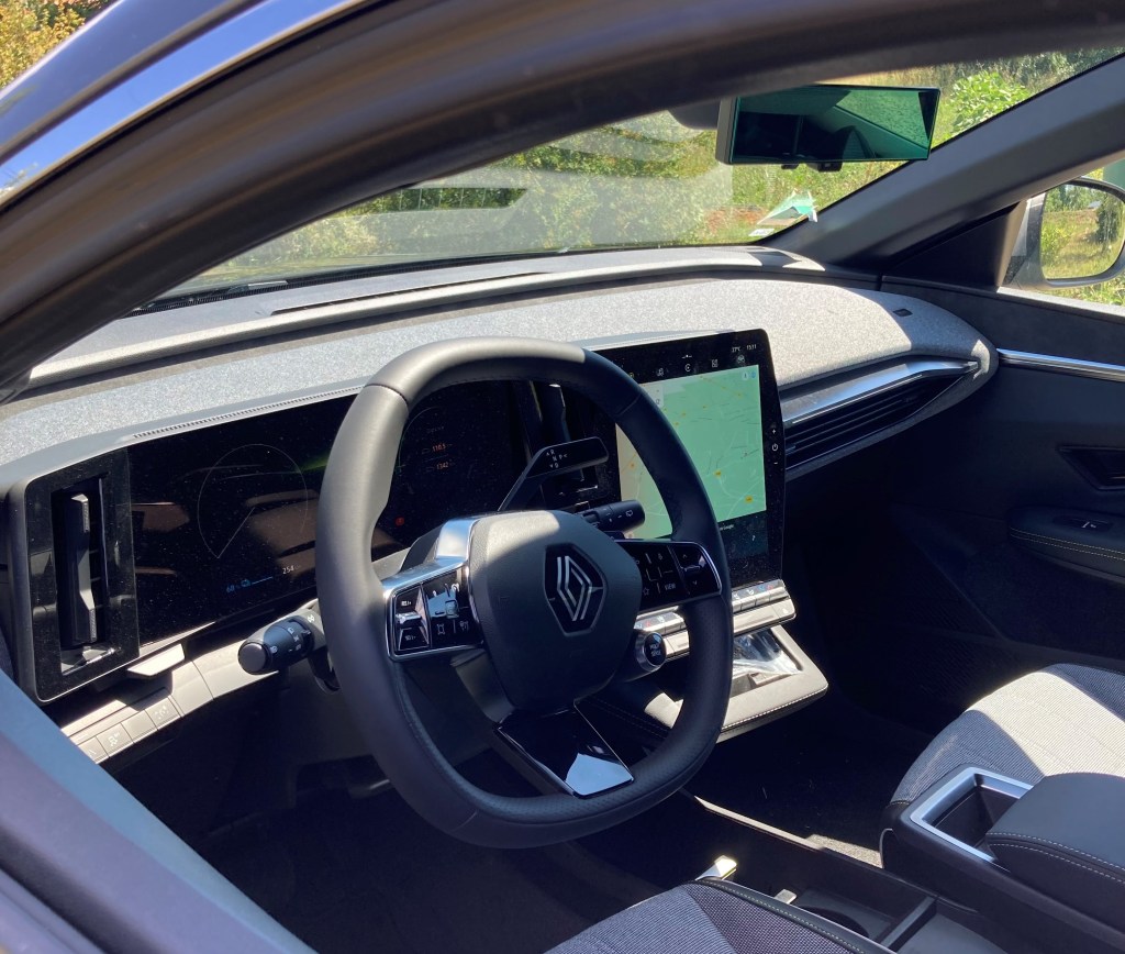 Intérieur Mégane E-Tech essai