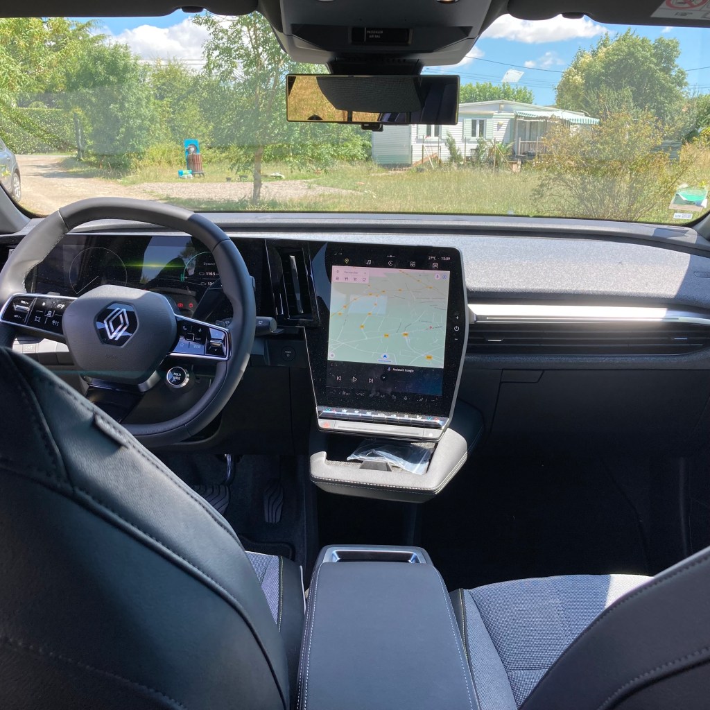 tableau de bord Mégane E-Tech