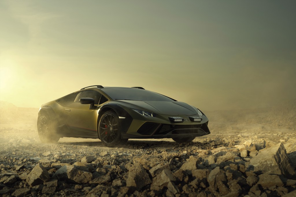 Lamborghini Huracan Sterrato 3/4 avant