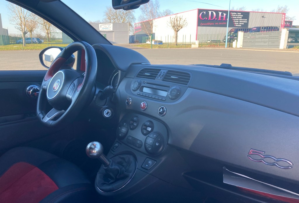 habitacle porte passager Abarth 595 Competizione