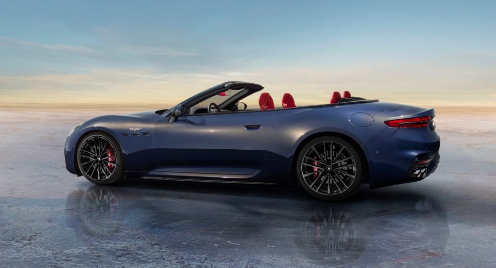 Maserati GranCabrio ouverte