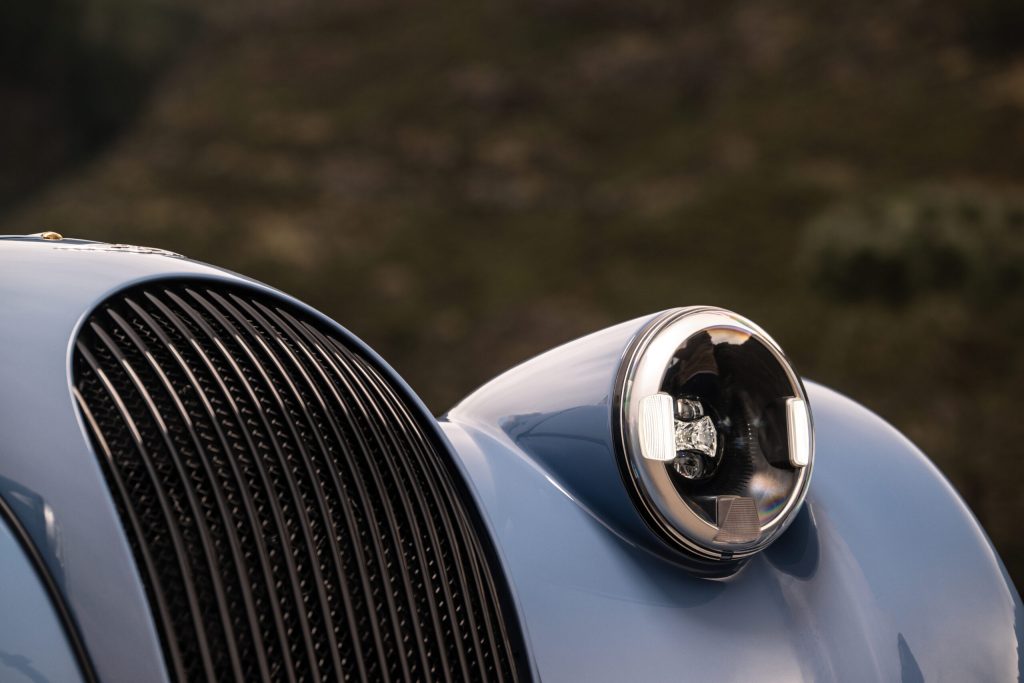 Morgan Plus Four détail