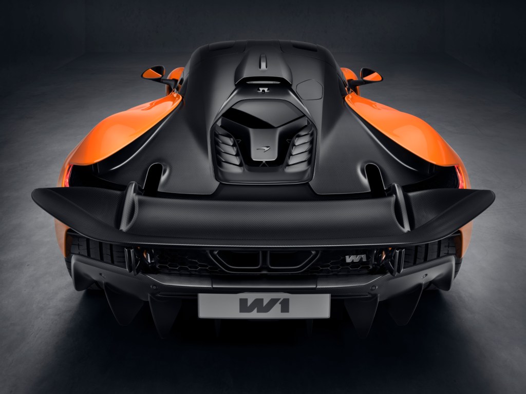 McLaren W1 moteur