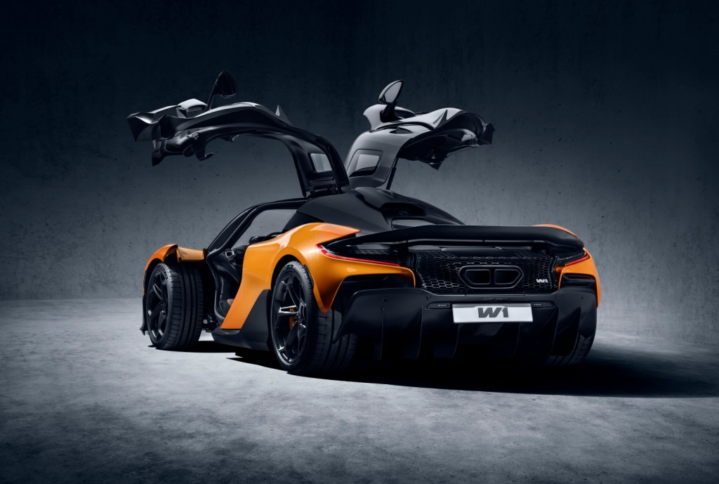 McLaren W1 portes ouvertes
