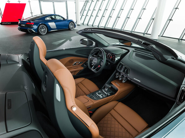 Audi R8 Spyder intérieur