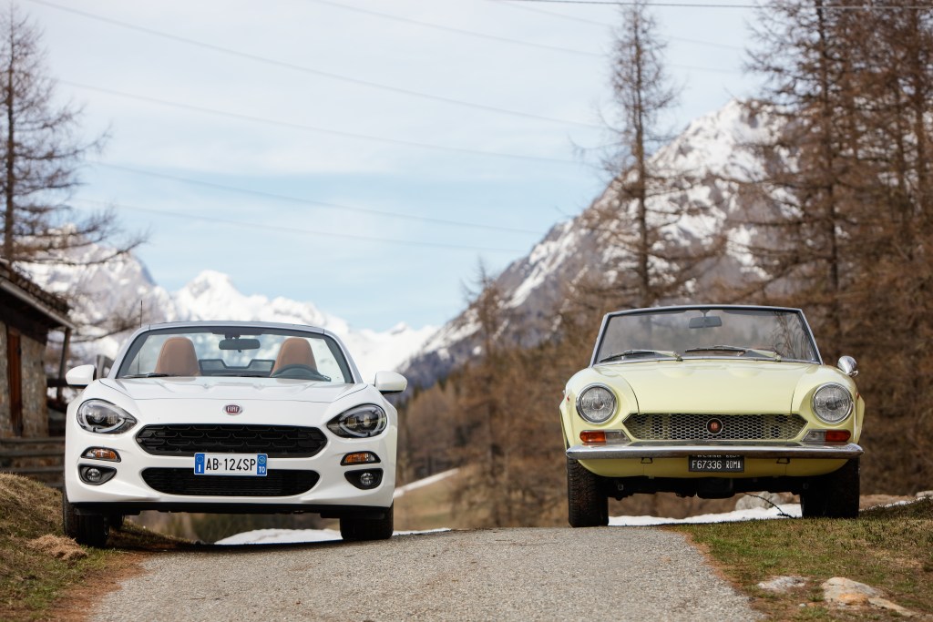 Fiat 124 Spider duo