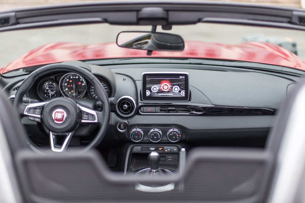 Fiat 124 Spider Intérieur