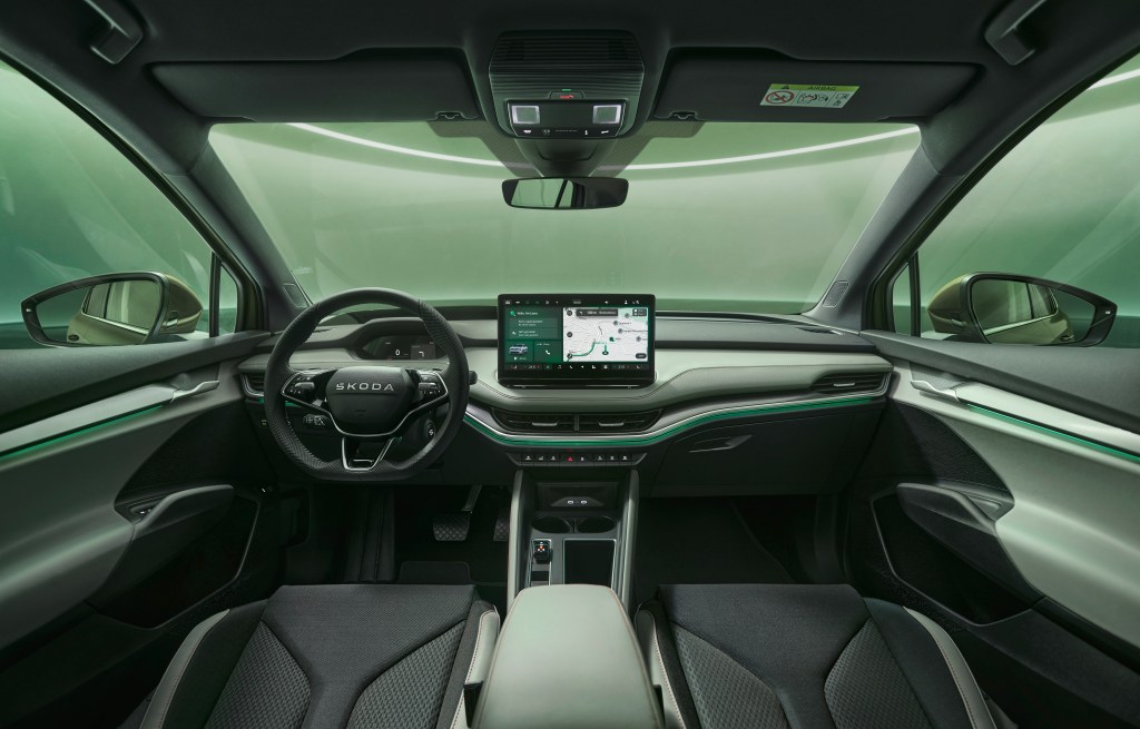 Skoda Enyaq 2025 intérieur