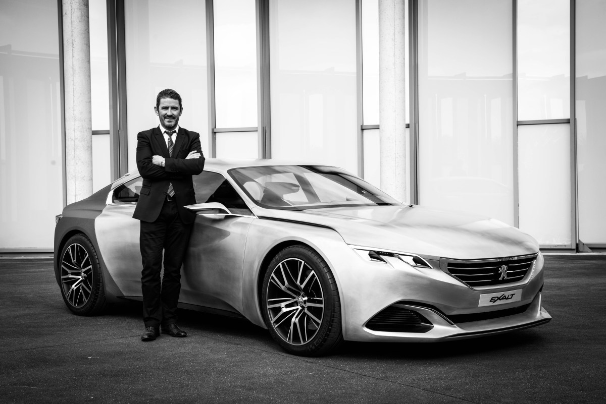 Peugeot Exalt Concept et Gilles Vidal