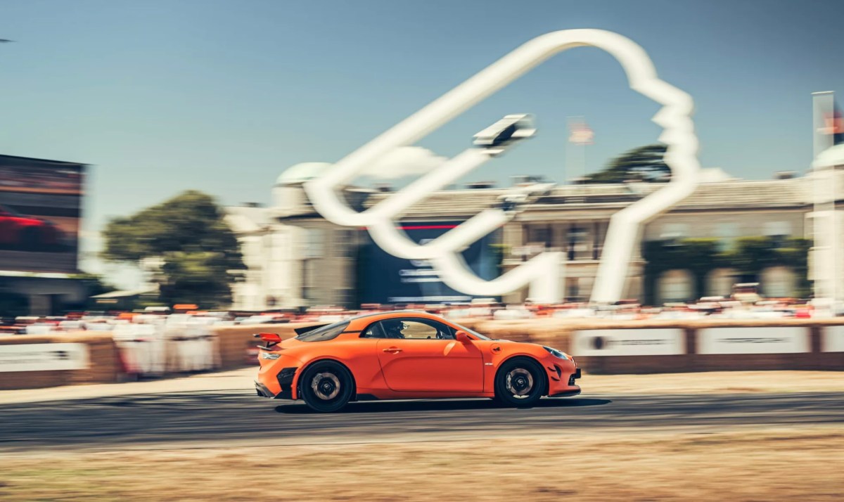 Alpine A110 R Ultime à Goodwood