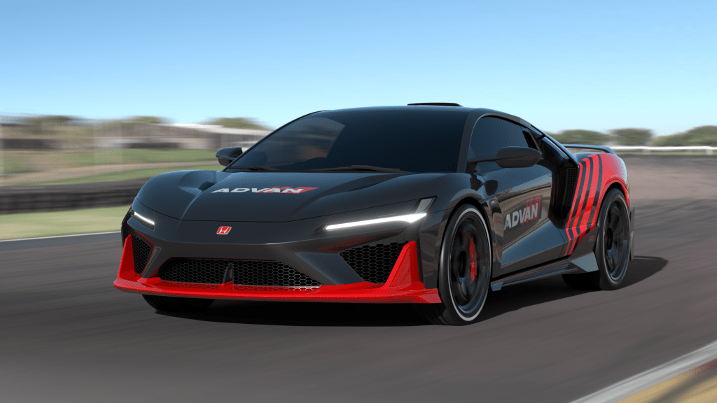 Italdesign revisite la Honda NSX